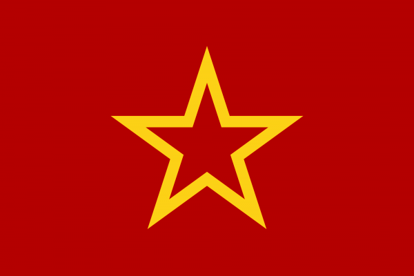 Red Army flag b0340